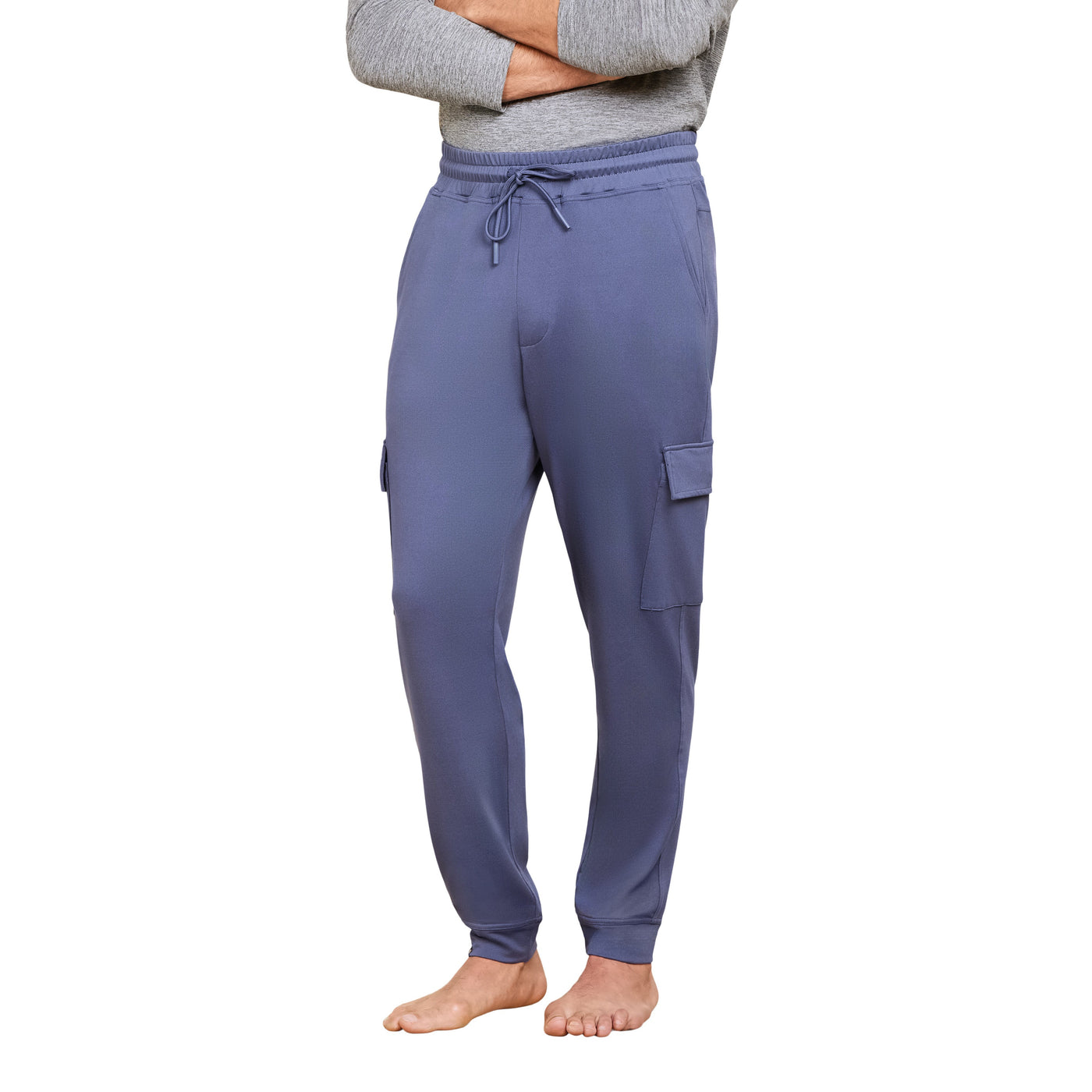 Malibu Collection® Men’s Butterchic Cargo Pant - Cosmic Blue