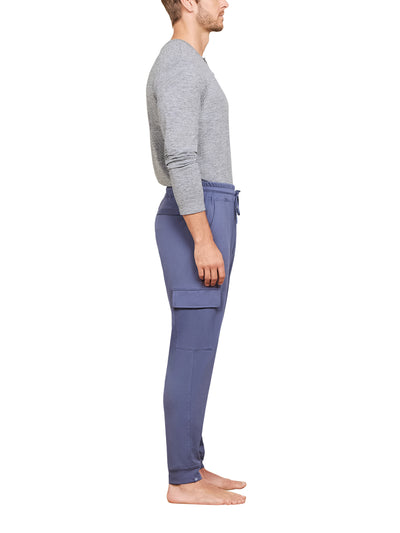 Malibu Collection® Men’s Butterchic Cargo Pant - Cosmic Blue