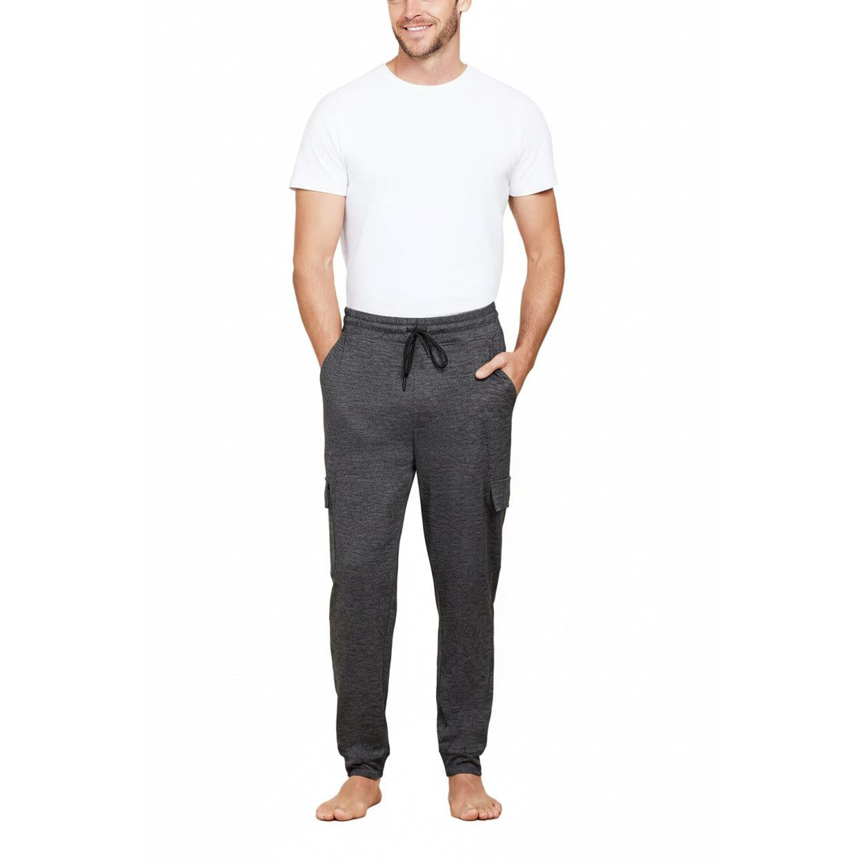 Malibu Collection® Men’s Butterchic Cargo Pant - Heathered Carbon
