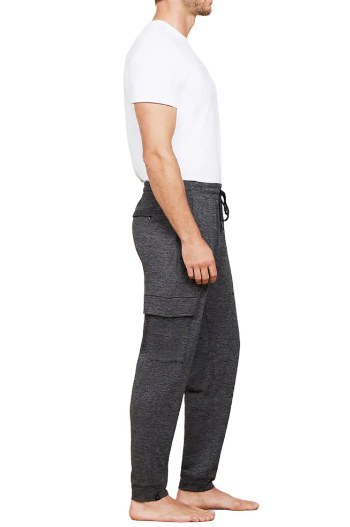 Malibu Collection® Men’s Butterchic Cargo Pant - Heathered Carbon