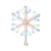 Lit Starburst Tree Topper - Snowflake
