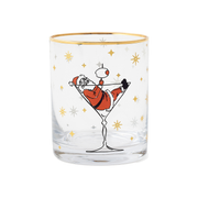 Cocktails With Santa Glass