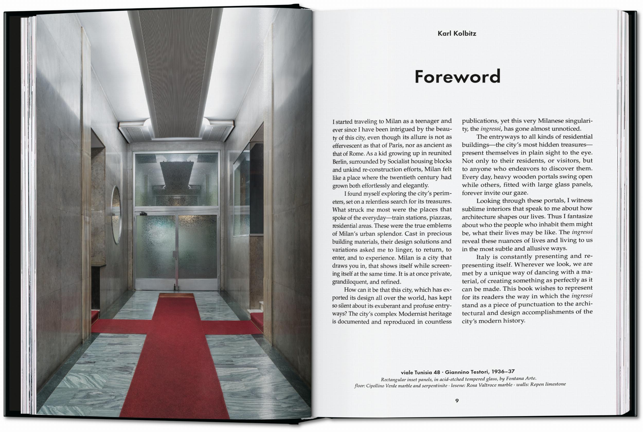45th Anniversary: Entryways of Milan. Ingressi di Milano.
