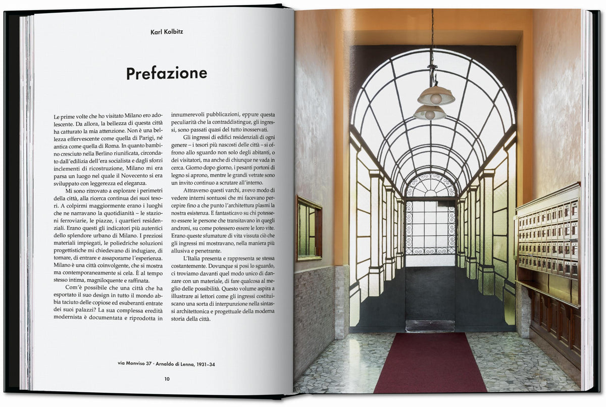 45th Anniversary: Entryways of Milan. Ingressi di Milano.
