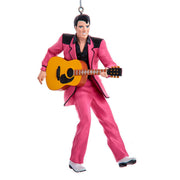 Elvis Presley® Wearing Pink Suit Ornament