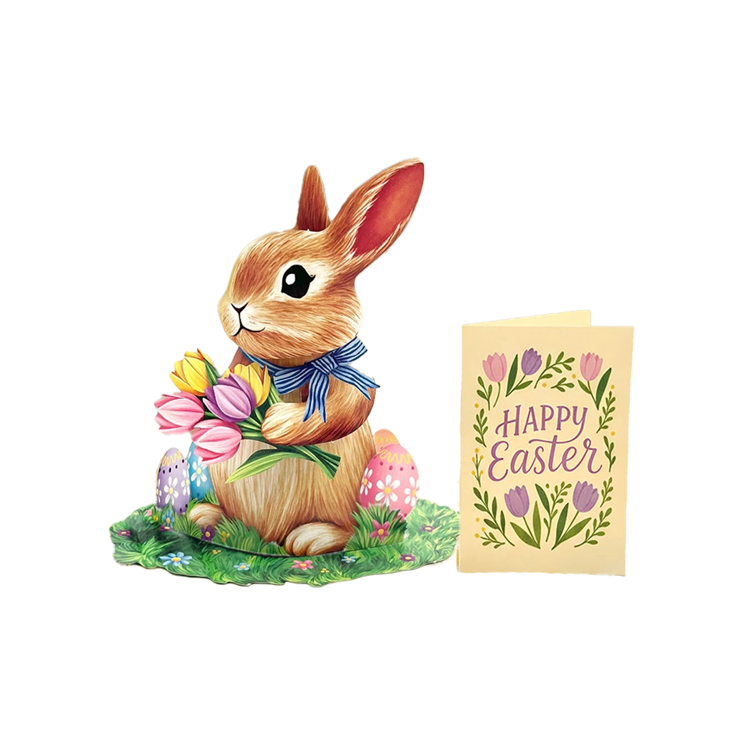 Mini Easter Bunny Pop-Up Card - Just Fabulous Palm Springs