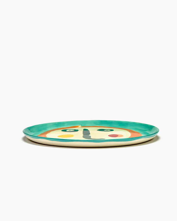Feast Serving Plate With Face