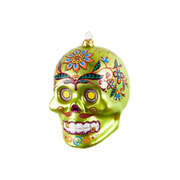 El Muerto Head Ornament - Green