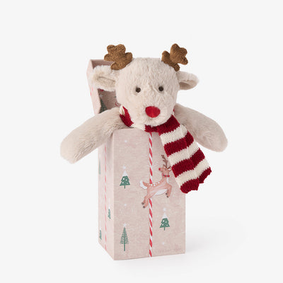 Tinsel The Reindeer Plush Toy Boxed