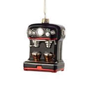 Espresso Machine Ornament - Black
