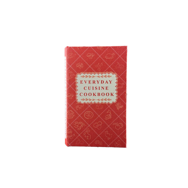 Decorative Book Shaped Storage Box - Everyday Cuisine Cookbook