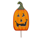Jack O'Lantern Metal Sign - Tall