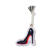 Pet Rope Toy High Heel Shoe