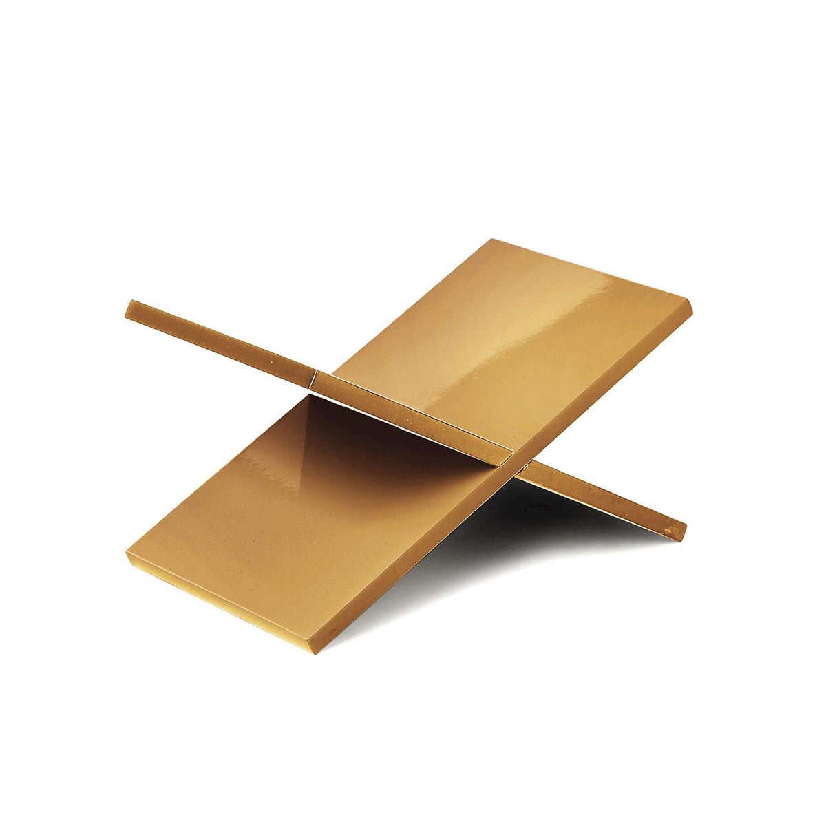 Libreria Gold Leaf Book Stand - Just Fabulous Palm Springs