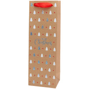 Merry Christmas Tree Bottle Bag