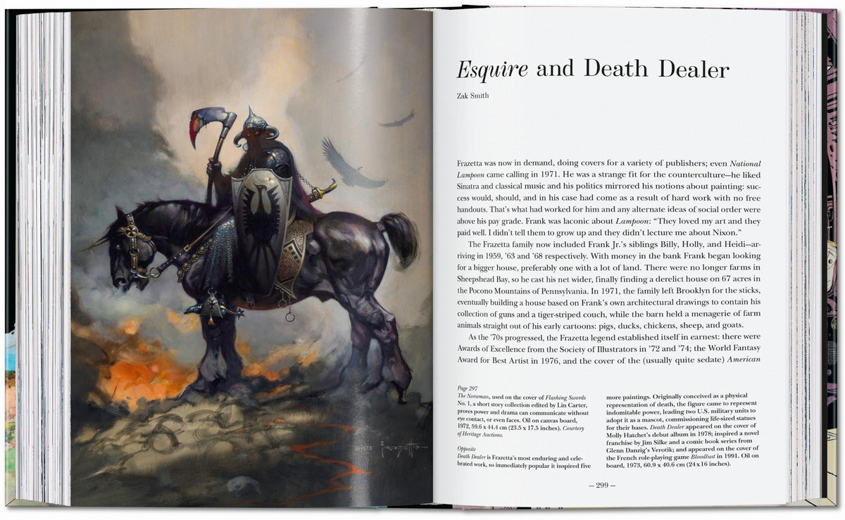 45th Anniversary: The Fantastic Worlds Of Frank Frazetta