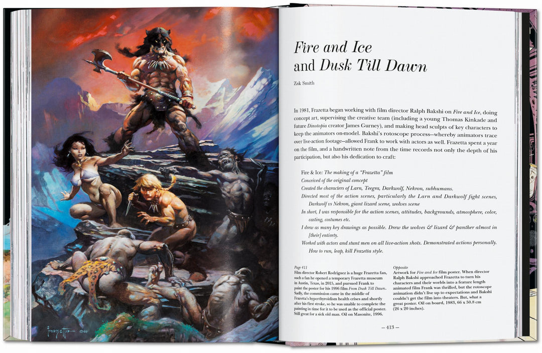45th Anniversary: The Fantastic Worlds Of Frank Frazetta