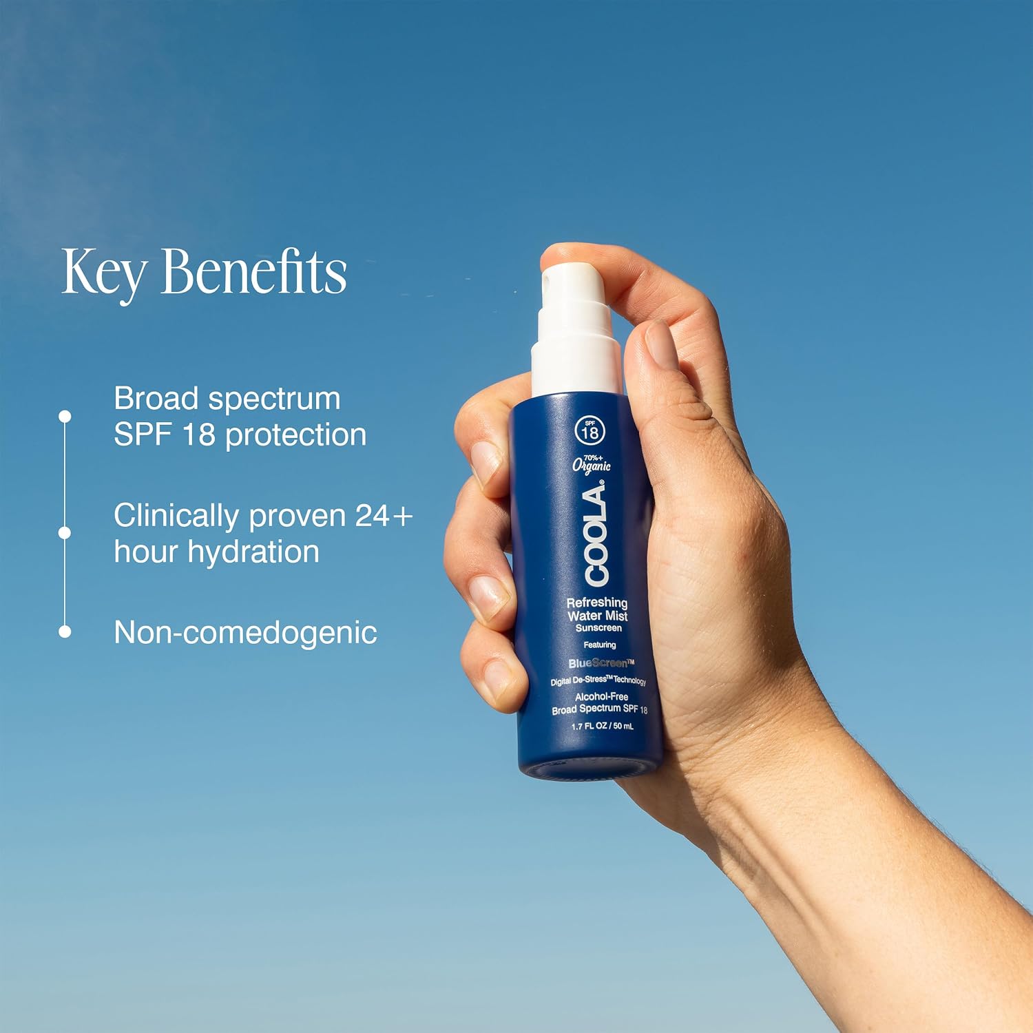 SPF 18 Coola Refreshing Water Mist  - 1.7oz