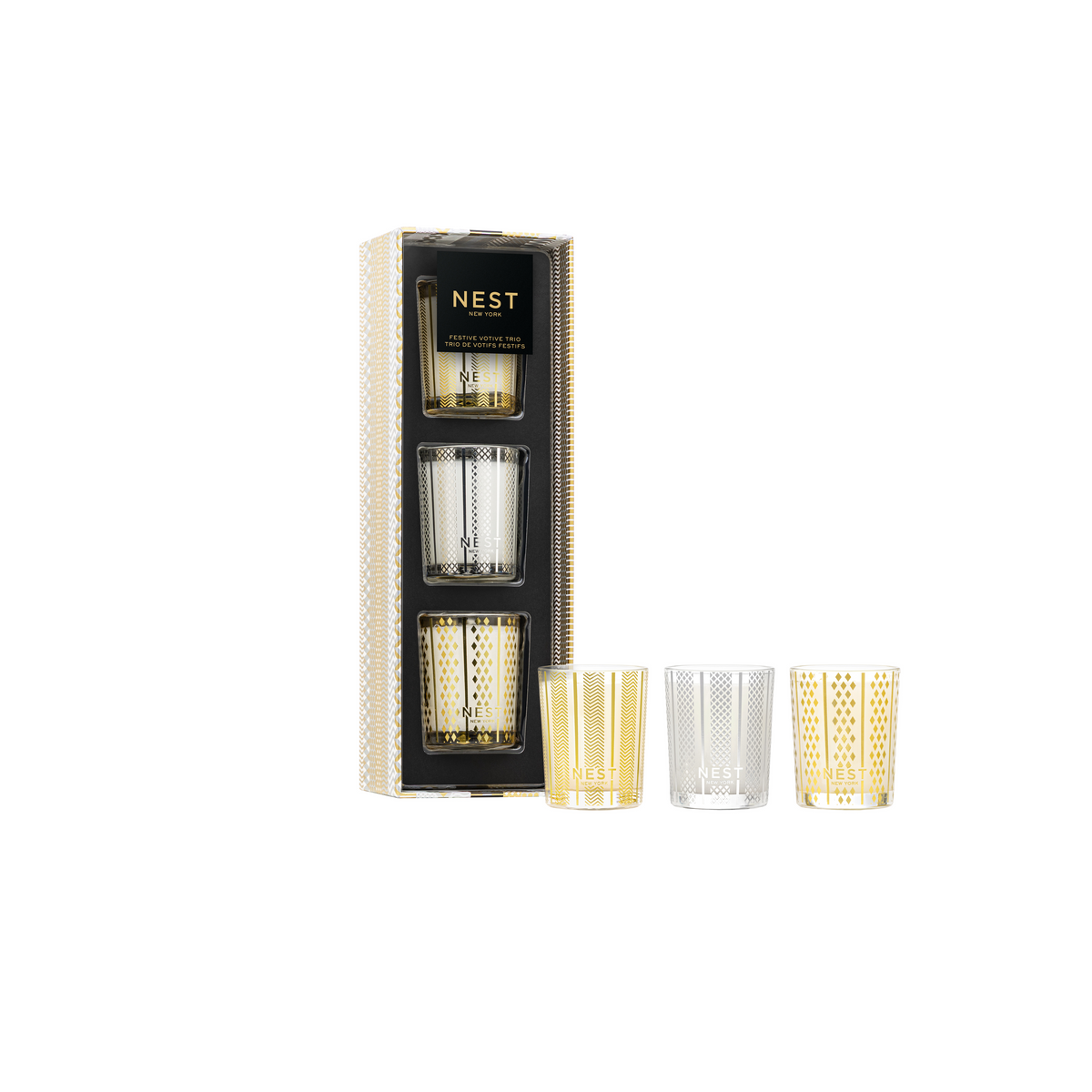Festive Votive Trio Set