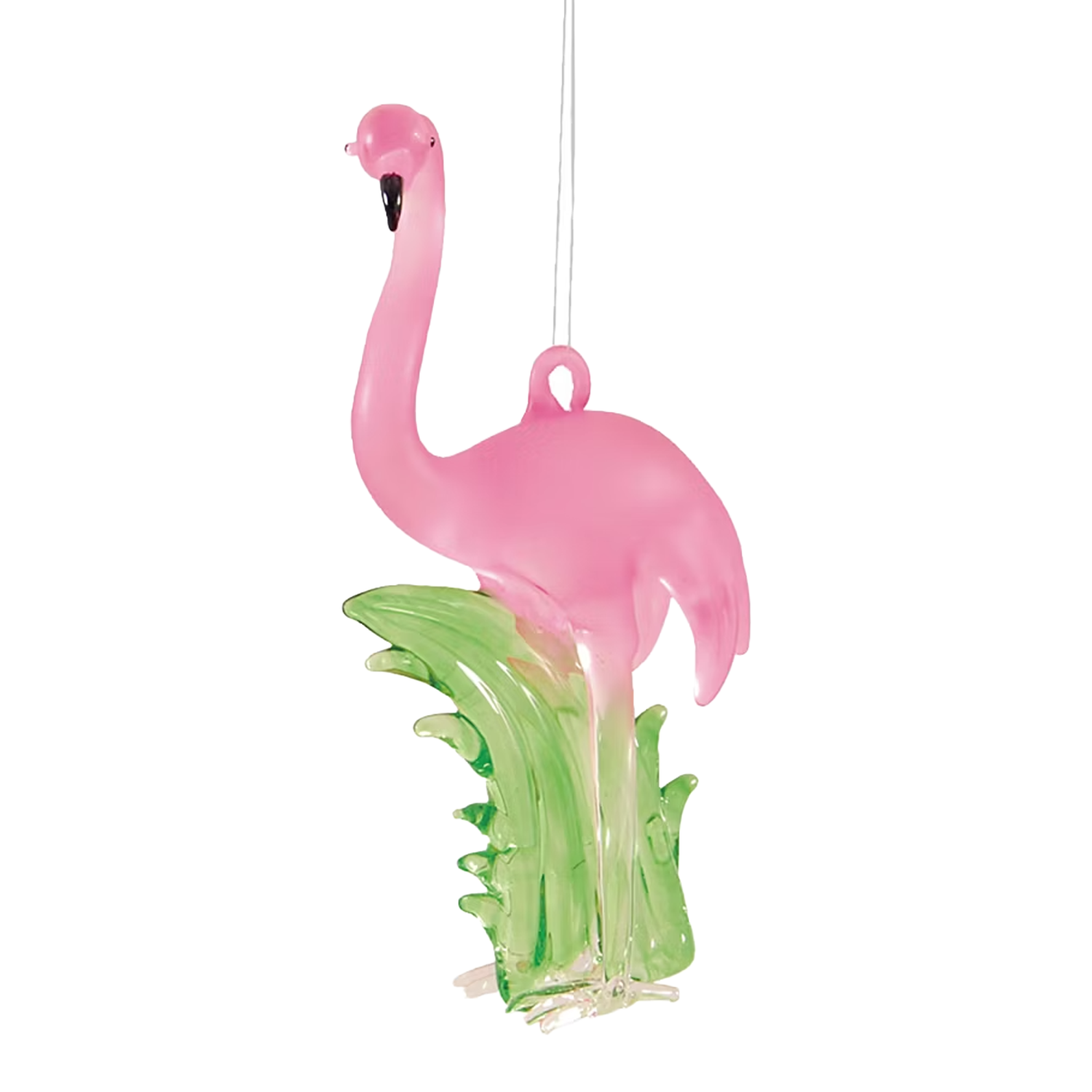 Flamingo Ornament - Head Turned
