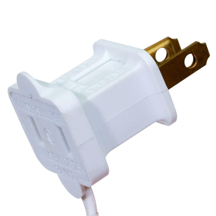 White Iridescent Wreath - 24" Pre-lit With 70 Pure White LED Lights