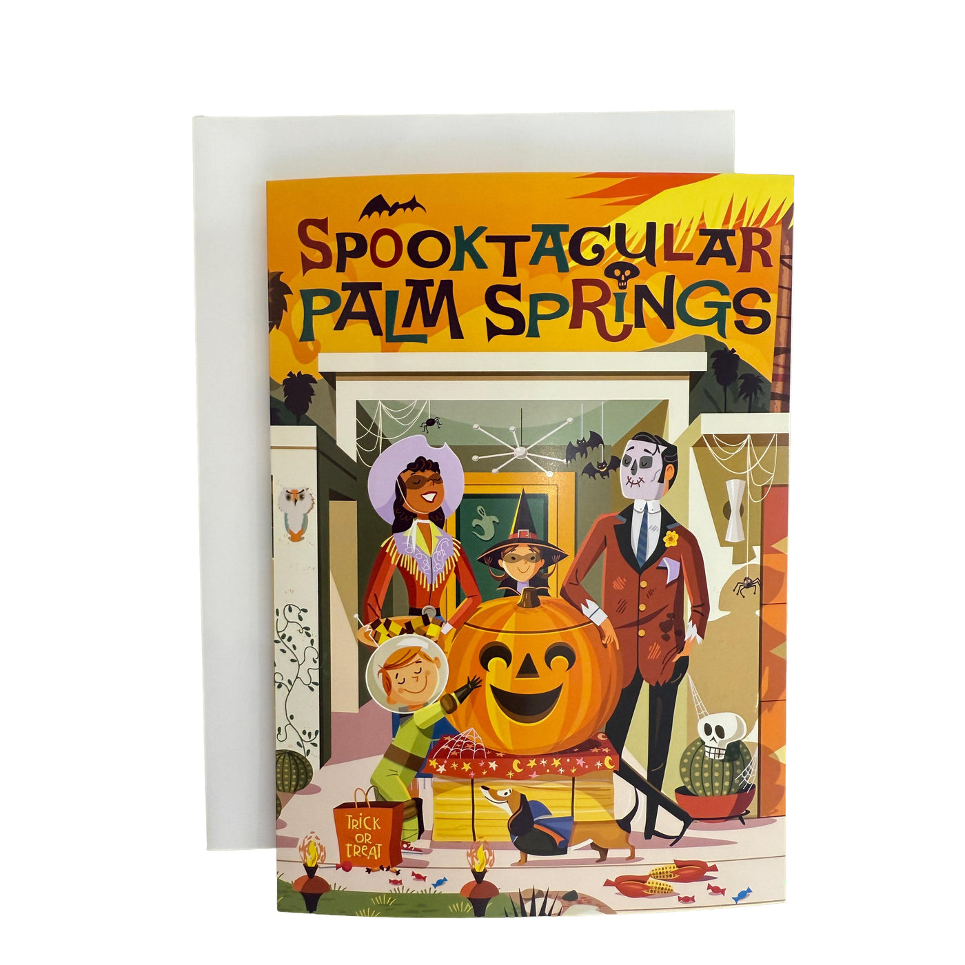 Greeting Card: Spooktacular Palm Springs – Halloween