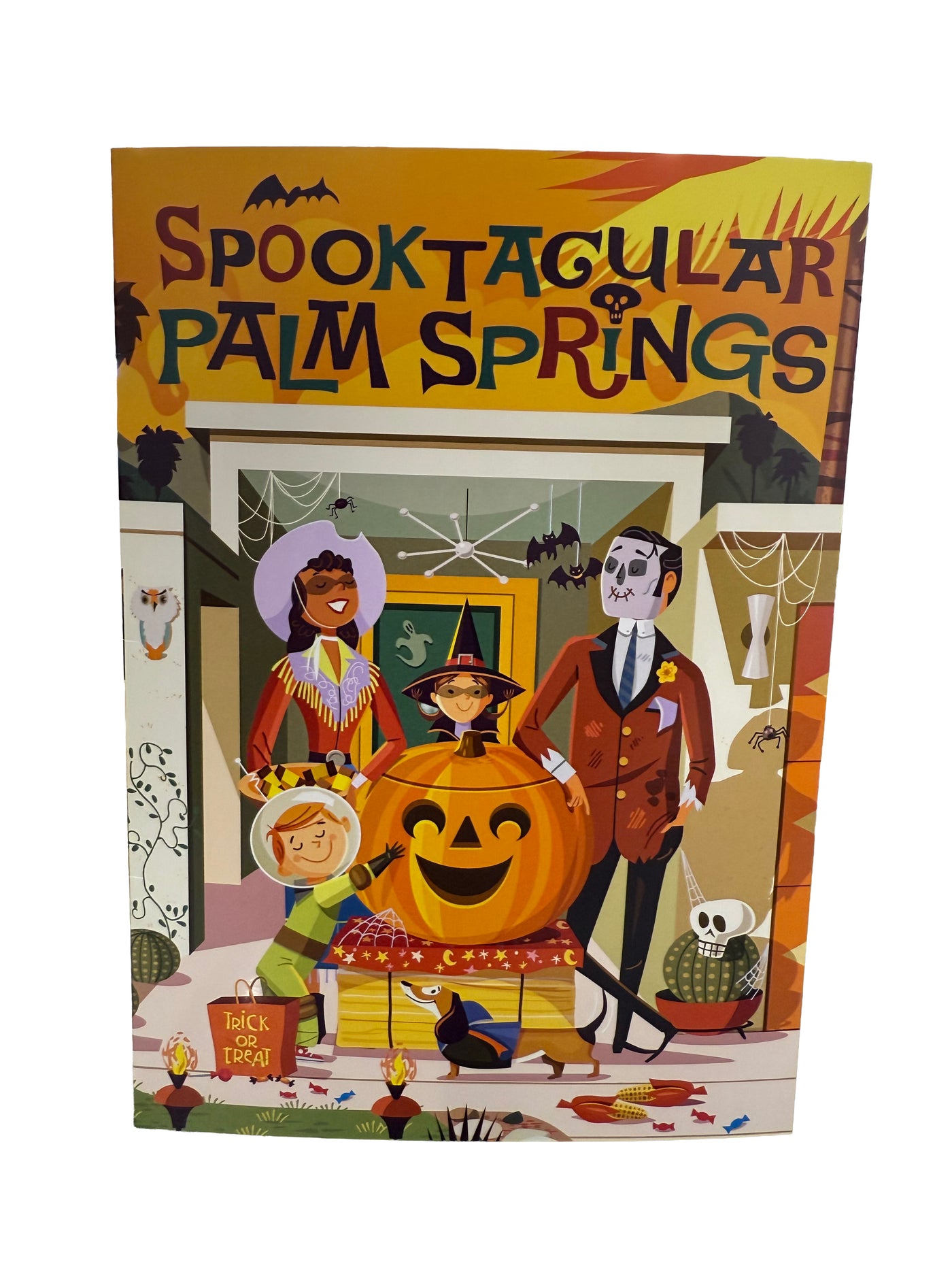 Greeting Card: Spooktacular Palm Springs – Halloween