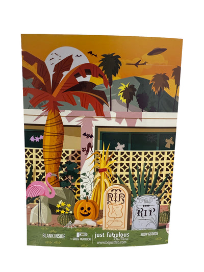 Greeting Card: Spooktacular Palm Springs – Halloween