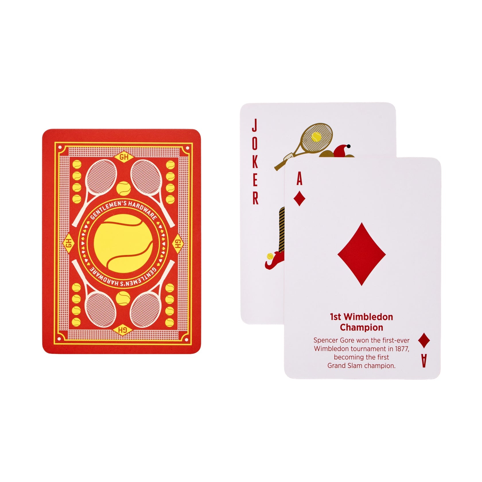 Tennis Playing Cards