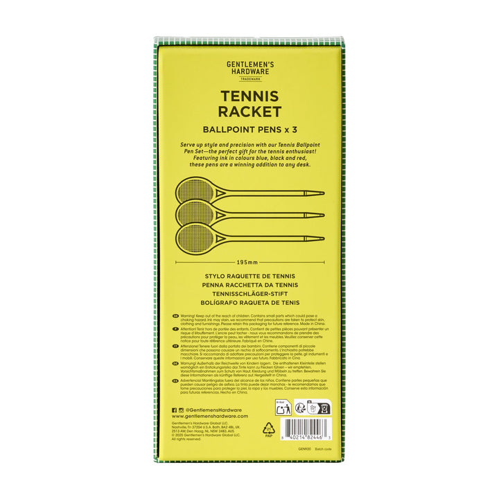 Tennis Racket Pens