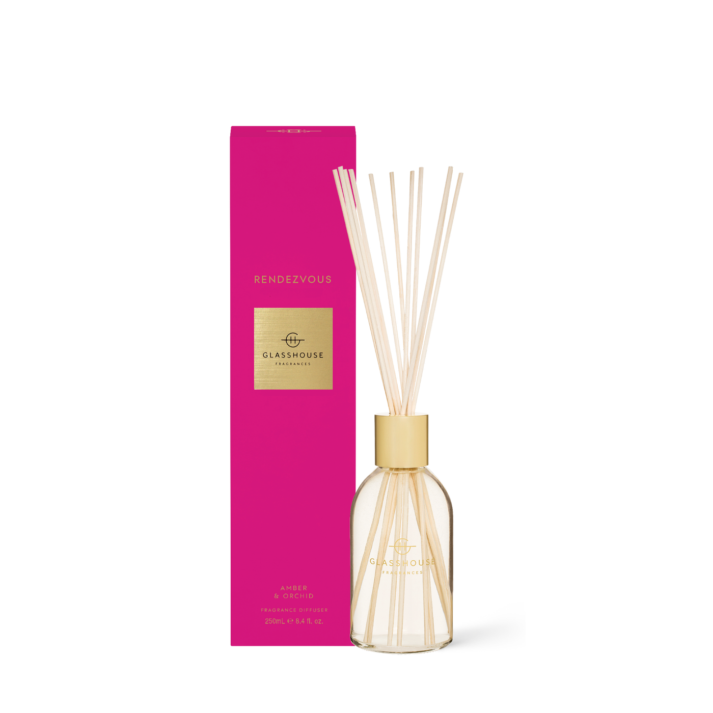 Glasshouse Fragrances Rendezvous 8.4 fl. oz. Fragrance Diffuser