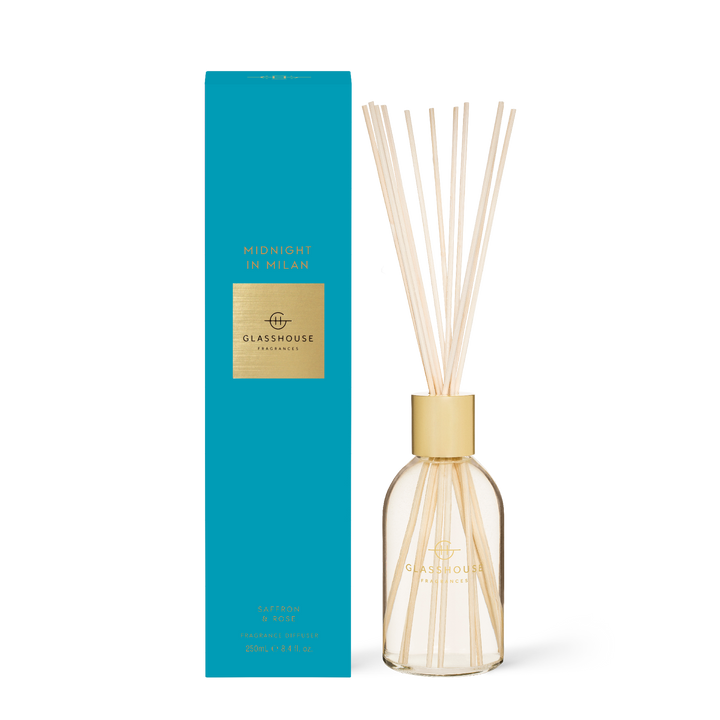 Glasshouse Fragrances Midnight In Milan 8.4 fl. oz. Fragrance Diffuser