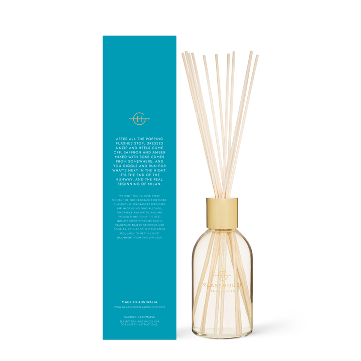Glasshouse Fragrances Midnight In Milan 8.4 fl. oz. Fragrance Diffuser