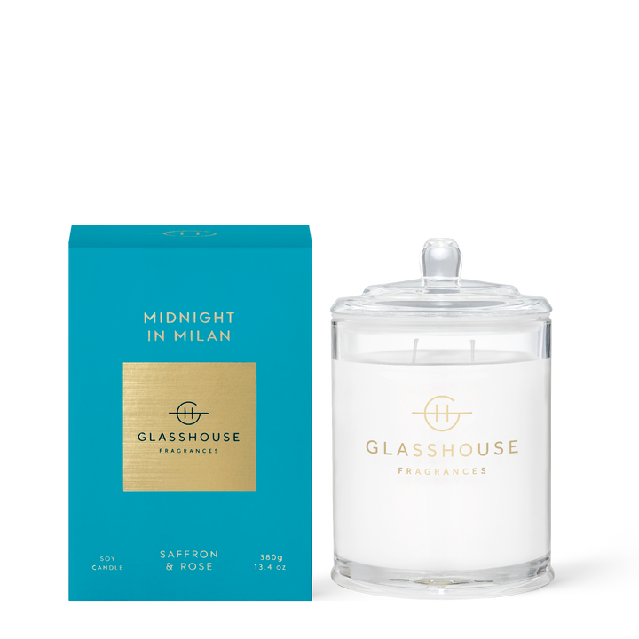 Glasshouse Fragrances Midnight In Milan 13.4 oz Triple Scented Candle