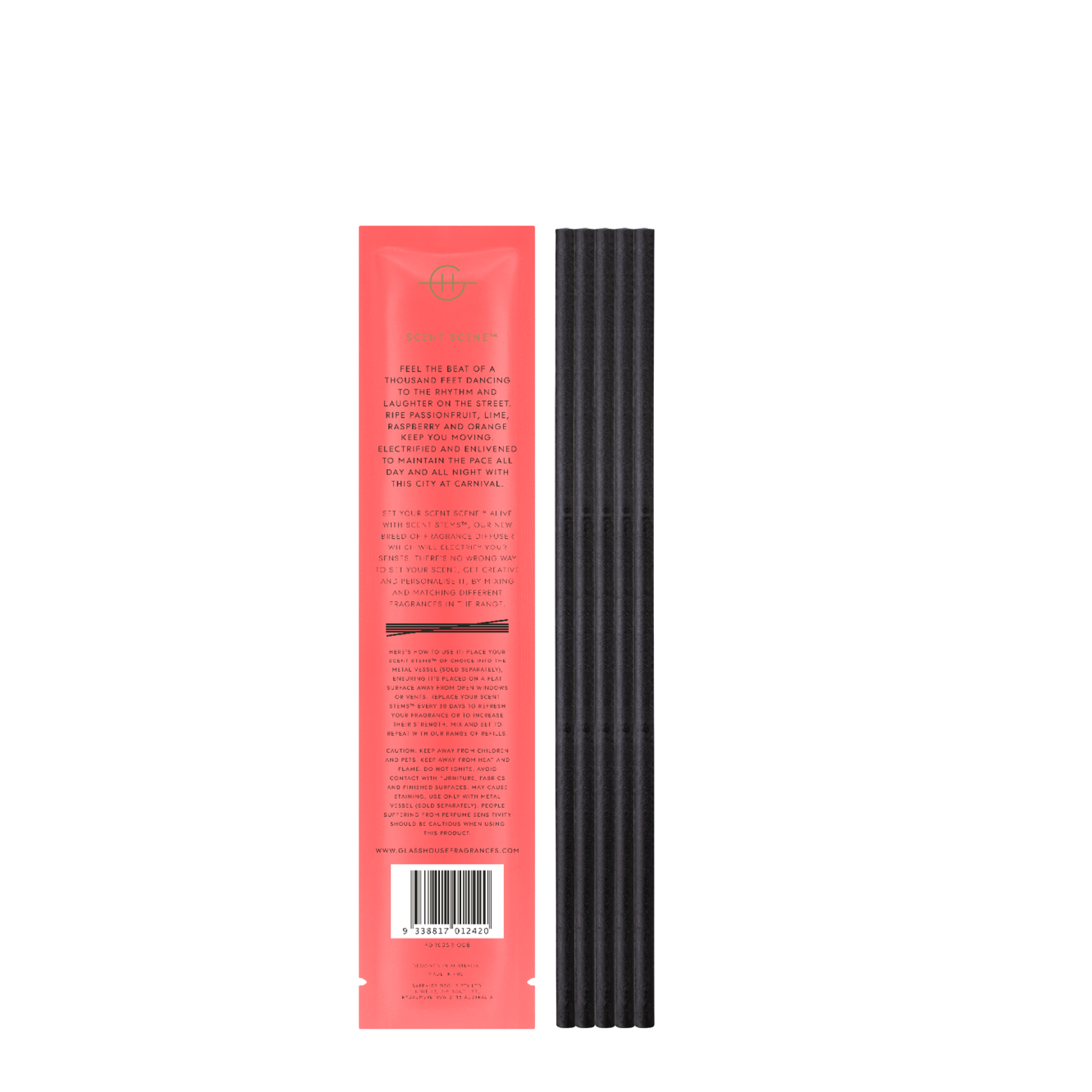 Glasshouse Fragrances One Night In Rio Replacement Scent Stems - Just Fabulous Palm Springs