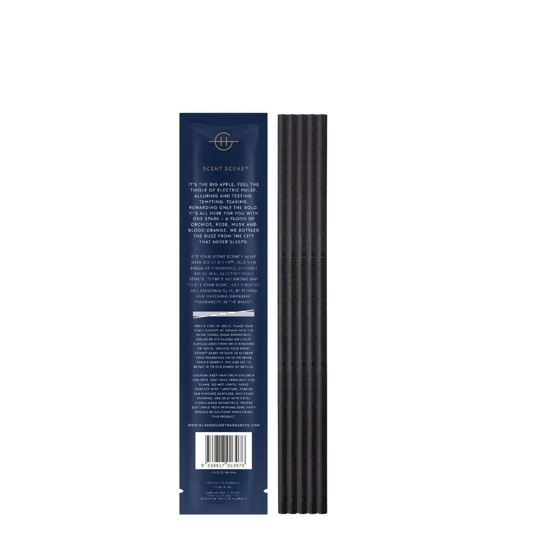 Glasshouse Fragrances I'll Take Manhattan Replacement Scent Stems