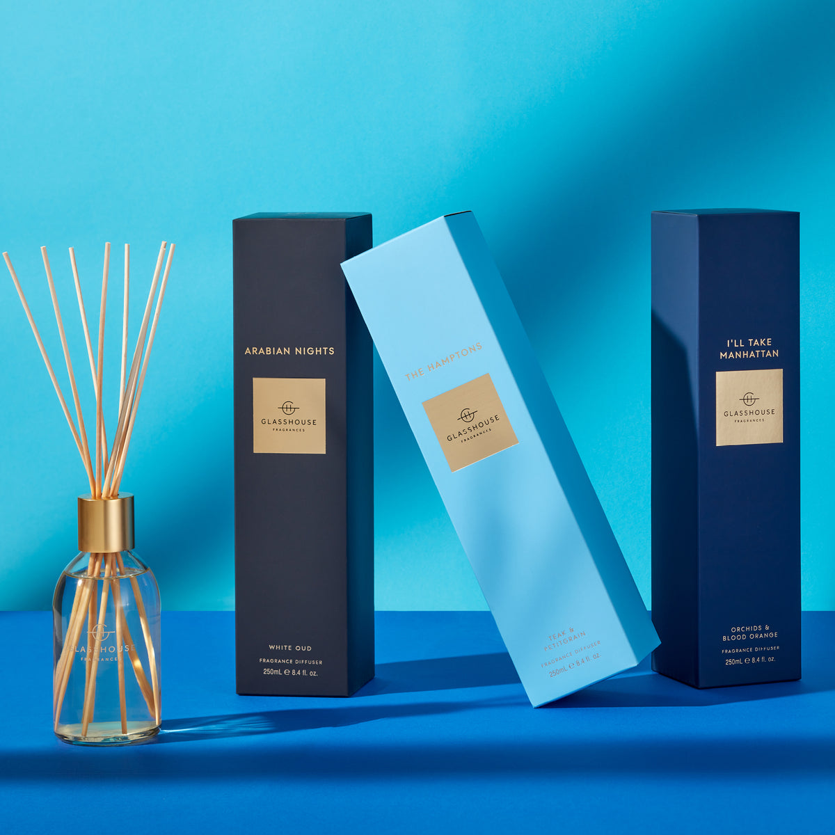 Glasshouse Fragrances The Hamptons 8.4 fl. oz. Fragrance Diffuser - Just Fabulous Palm Springs