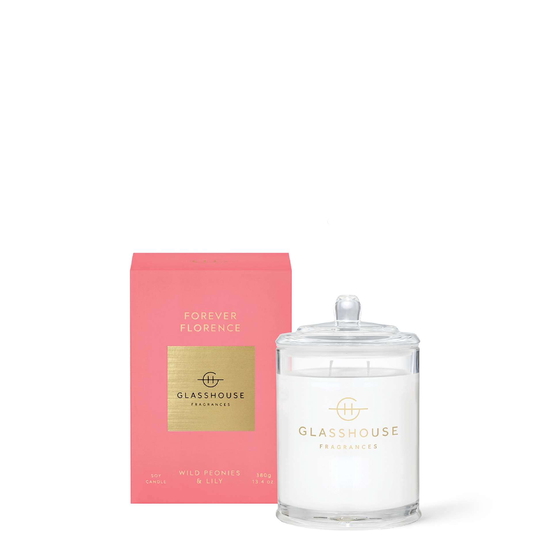 Glasshouse Fragrances Forever Florence 13.4 oz Triple Scented Candle - Just Fabulous Palm Springs