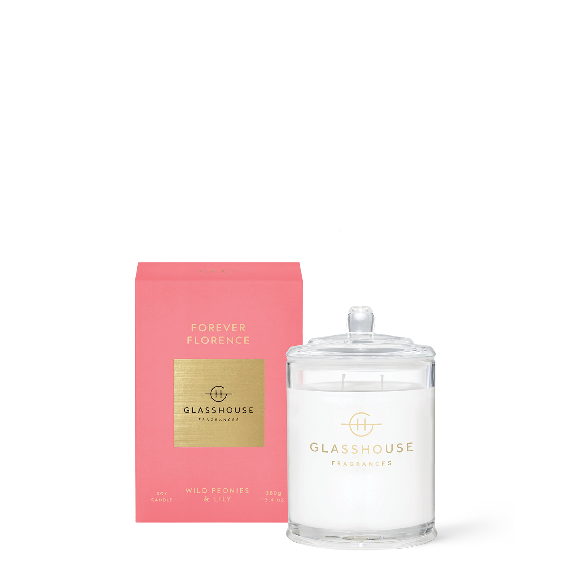 Glasshouse Fragrances Forever Florence 13.4 oz Triple Scented Candle - Just Fabulous Palm Springs