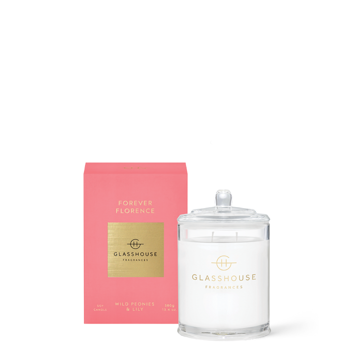 Glasshouse Fragrances Forever Florence 13.4 oz Triple Scented Candle