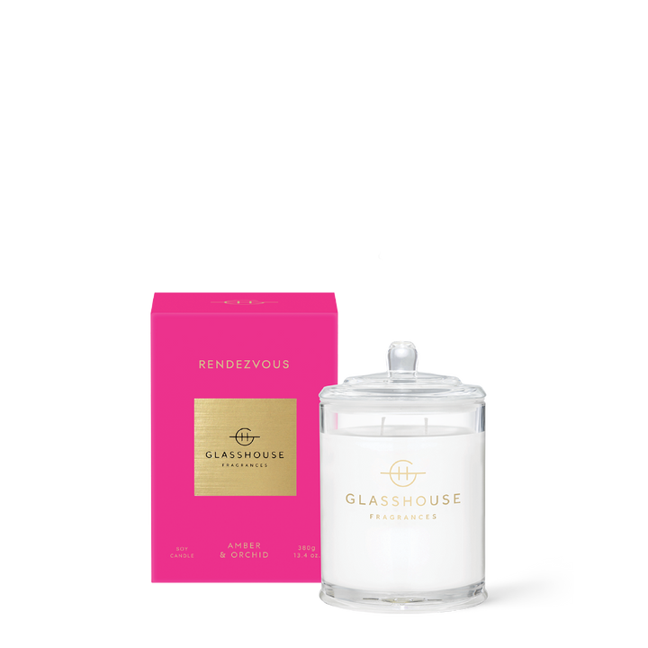 Glasshouse Fragrances Rendezvous 13.4 oz Triple Scented Candle