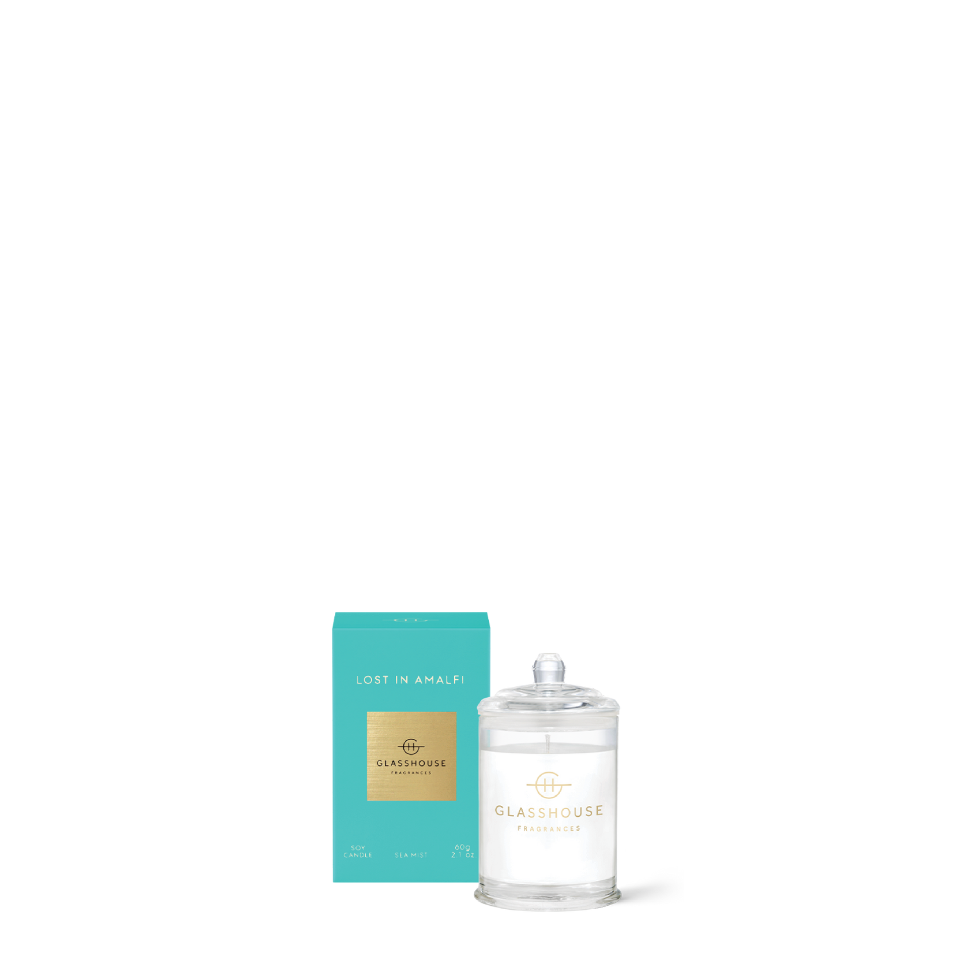 Glasshouse Fragrances Lost In Amalfi 2.1 oz. Triple Scented Candle - Just Fabulous Palm Springs