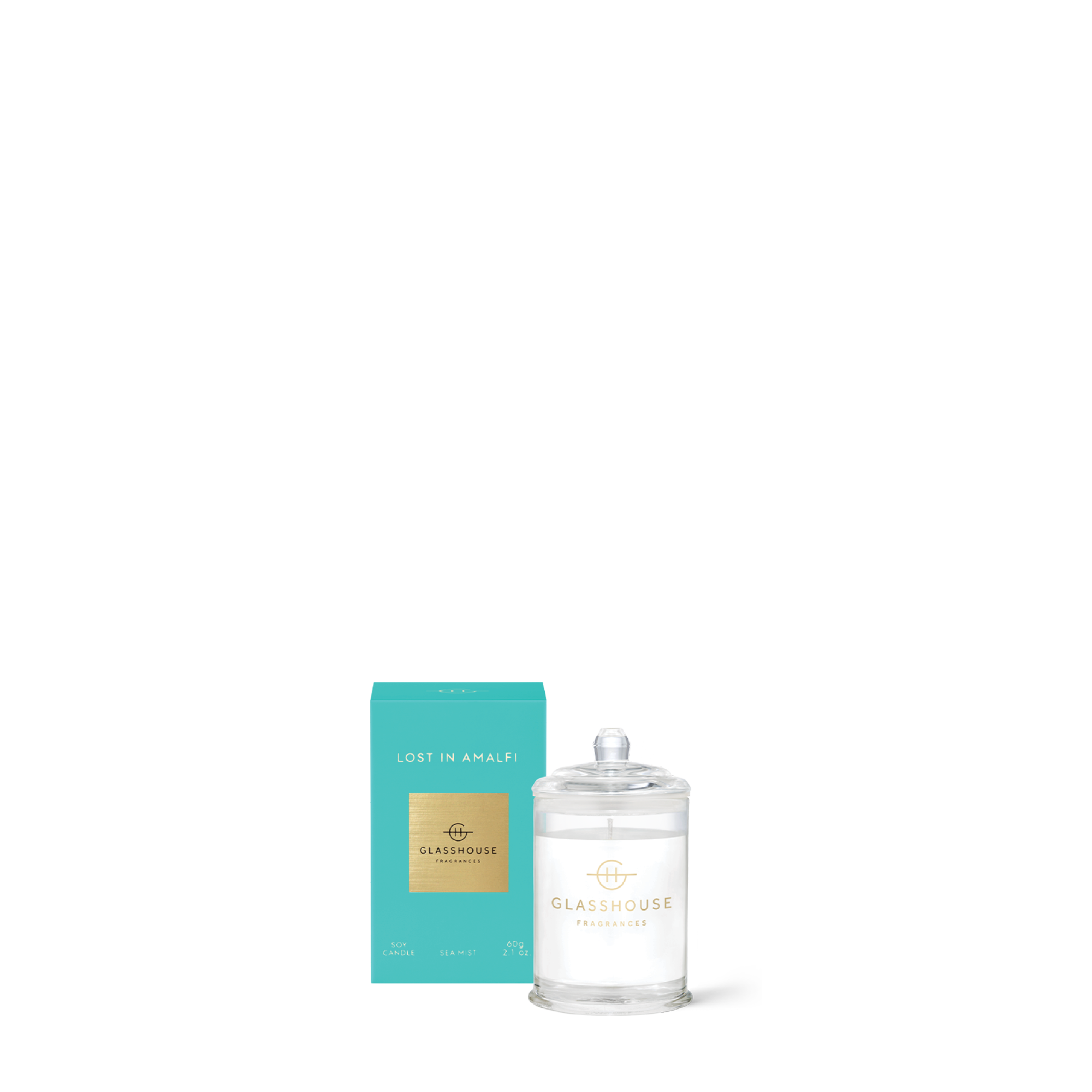Glasshouse Fragrances Lost In Amalfi 2.1 oz. Triple Scented Candle - Just Fabulous Palm Springs