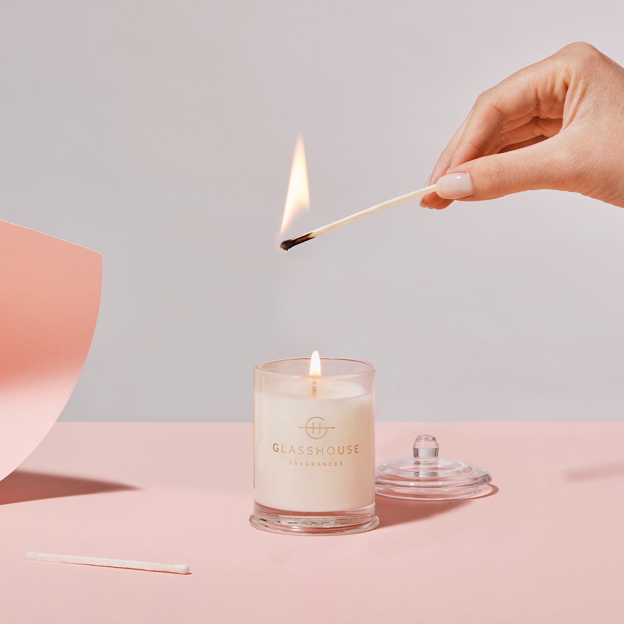 Glasshouse Fragrances The Hamptons 2.1 oz. Triple Scented Candle - Just Fabulous Palm Springs