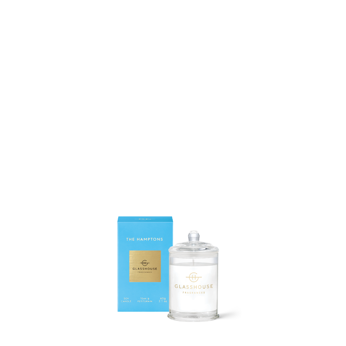 Glasshouse Fragrances The Hamptons 2.1 oz. Triple Scented Candle - Just Fabulous Palm Springs