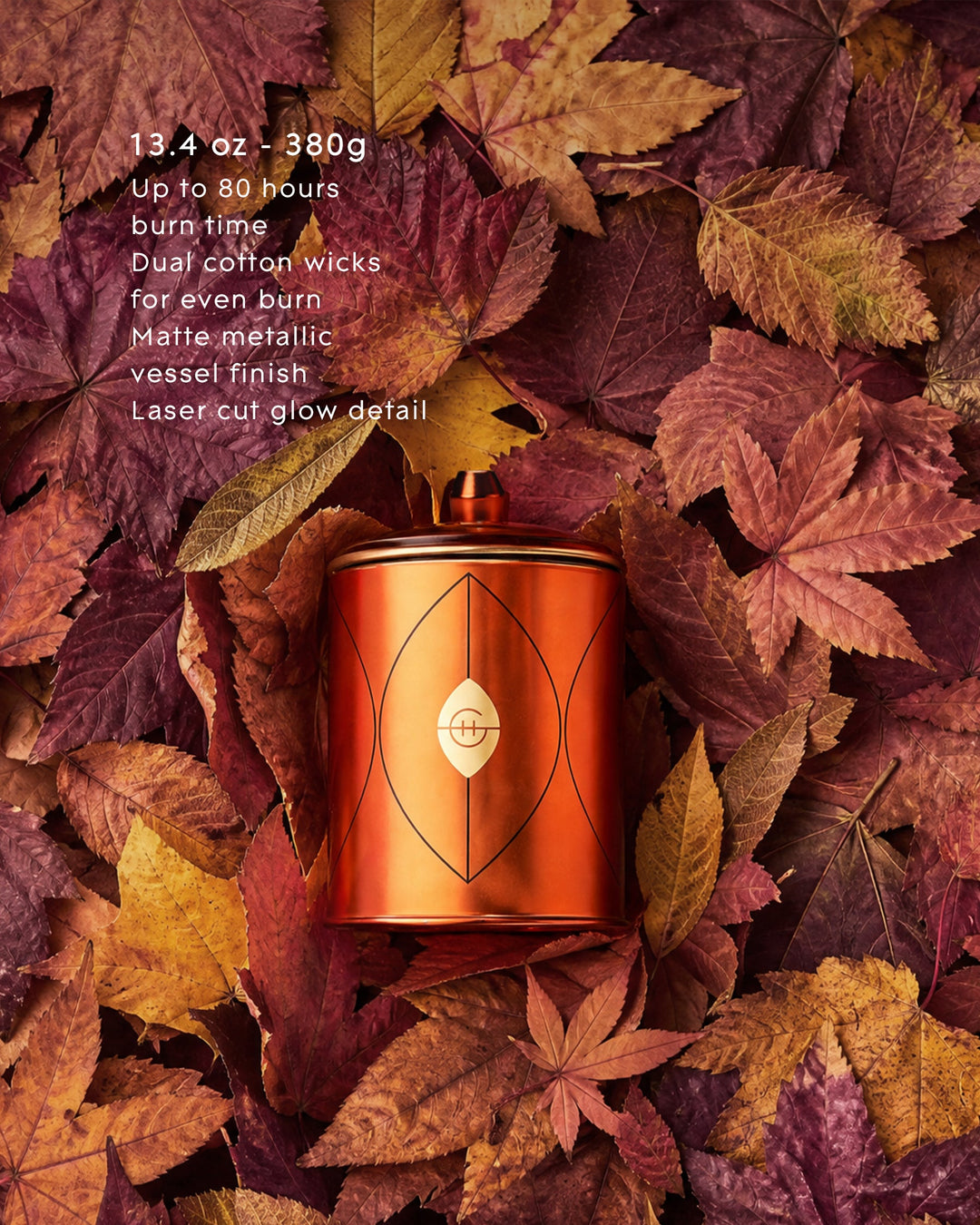 Glasshouse Fragrances Harvest Muse 13.4 oz Triple Scented Candle - Just Fabulous Palm Springs