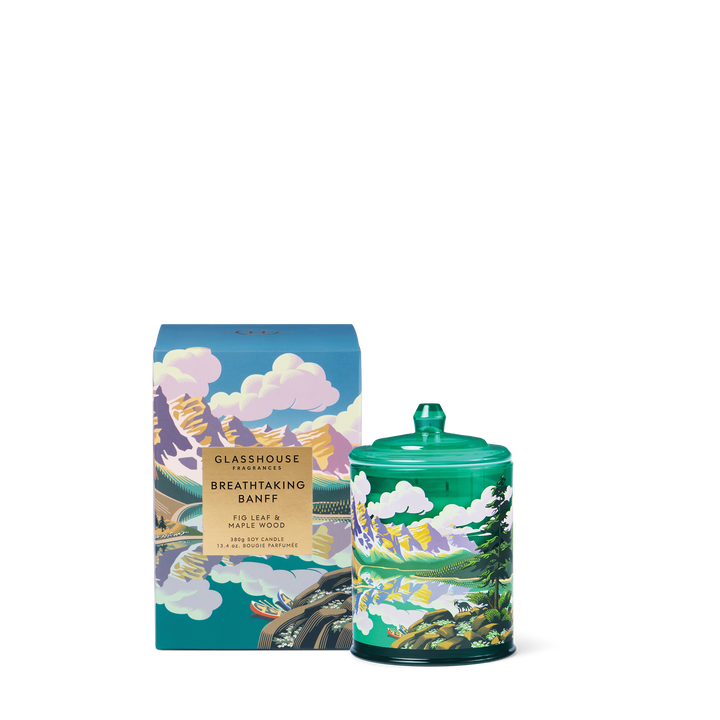 Glasshouse Fragrances Breathtaking Banff 13.4 oz Triple Scented Candle
