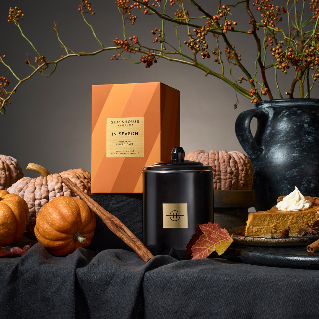 Glasshouse Fragrances In Season 13.4 oz Triple Scented Candle