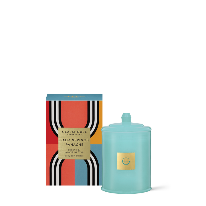 Glasshouse Fragrances Palm Springs Panache 13.4 oz Triple Scented Candle