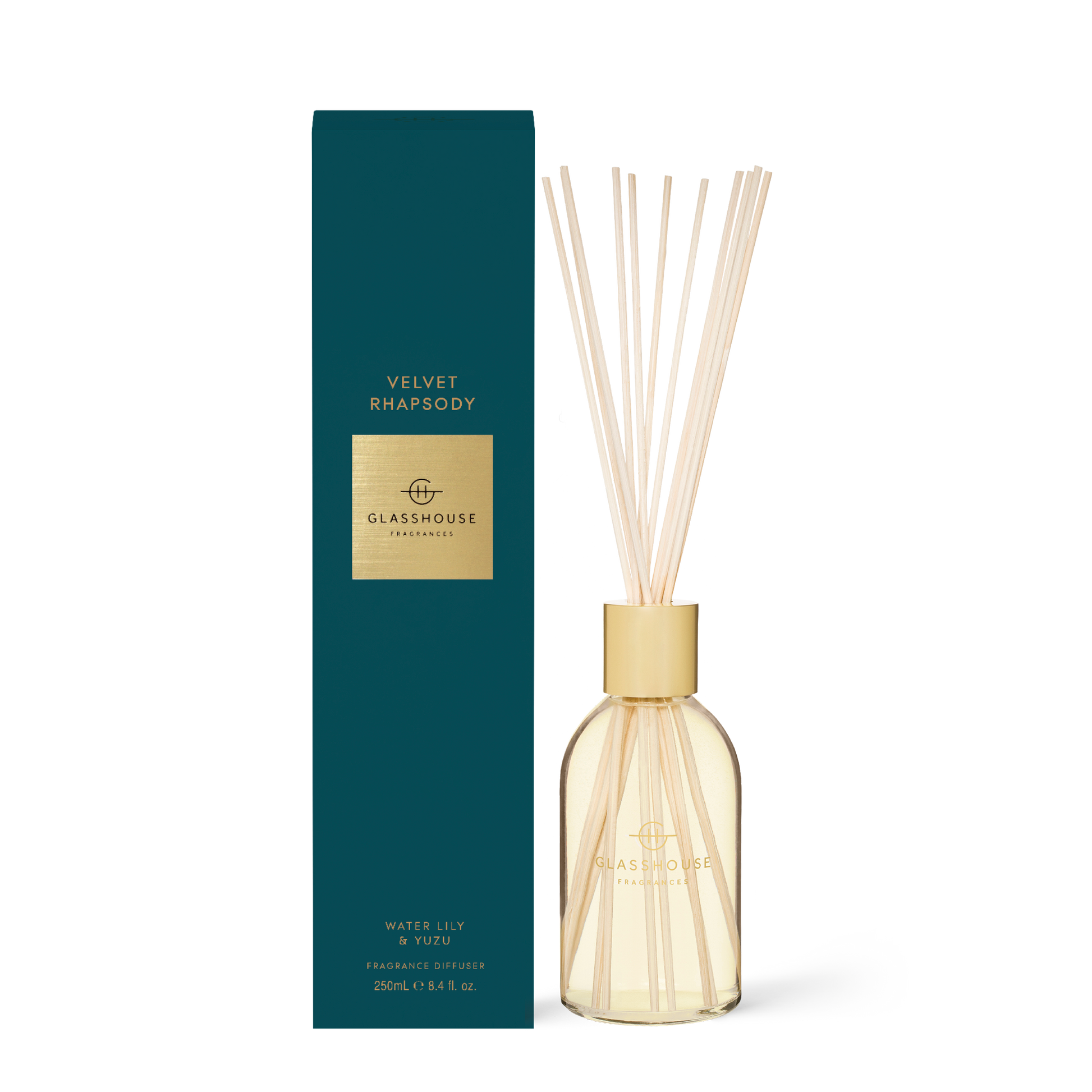 Glasshouse Fragrances Velvet Rhapsody 8.4 fl. oz. Fragrance Diffuser - Just Fabulous Palm Springs